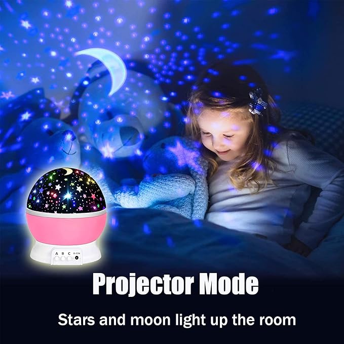 Toys for 1-10 Year Old Girls,Star Projector for Kids 2-9 Year Old Girl Gift Toy for 3-8 Year Old Girls Christmas Gift for 4-7 Year Old Boys Birthday Gift Stocking Stuffers for Kid
