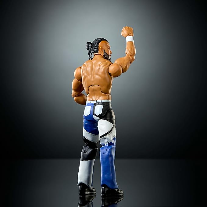 Mattel WWE Elite Action Figure & Accessories, Series #122 Set, 6-inch Collectible Andrade with 25 Articulation Points & Swappable Hands