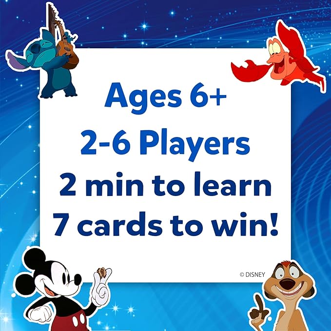 Skillmatics Guess in 10 Disney, Card Game for Girls, Boys, Kids, Teens, Adults Who Love Cinderella, Mickey Mouse, Moana, Travel Toy, Gifts for Ages 6, 7, 8, 9 and Up
