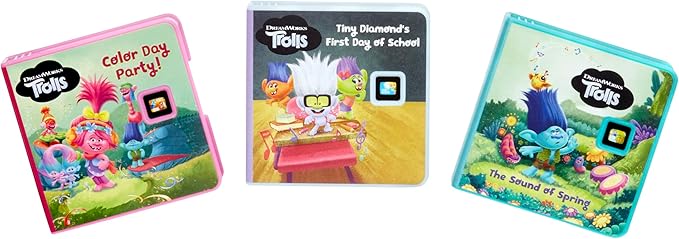 Little Tikes Story Dream Machine DreamWorks Trolls Special Day Story Collection, Storytime, Books, DreamWorks Animation, Audio Play Character, Gift and Toy for Ages 3+ Years