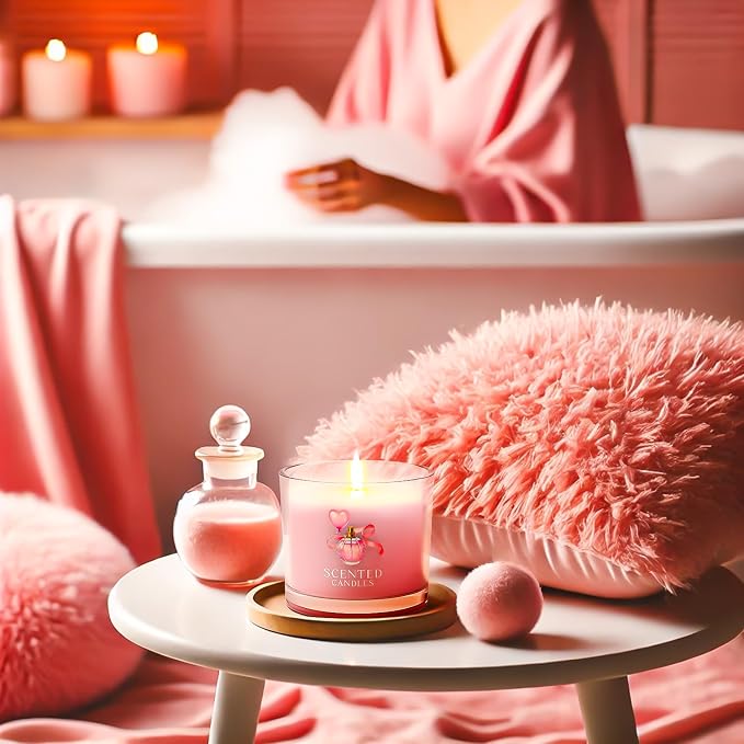 CHILLFLAME 30th Birthday Gifts for Women, Birthday Candle Gift Set for Her, 6 Scented Votive Candles, Candles Gifts for Women/Men (6 Color, 14 oz)