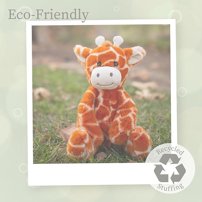 World's Softest Plush Giraffe, Lushee, Large, 16" Stuffed Animal for Baby, Toddler, Kids, Adults - Giraffe Plush Toy-Adorable Toy Made from Kid-Friendly, Quality Materials