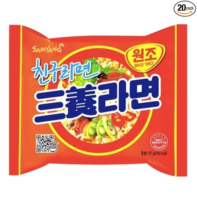 Samyang Ramen, 4.23-Ounce Units (Pack of 20)