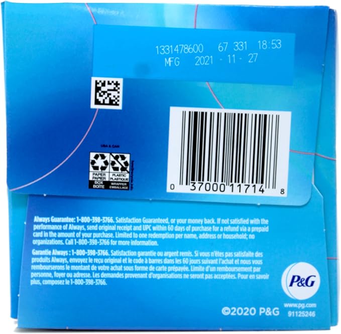 Always Infinity Heavy Flow Flexi-Wings Pads - 1 x 16 Ea