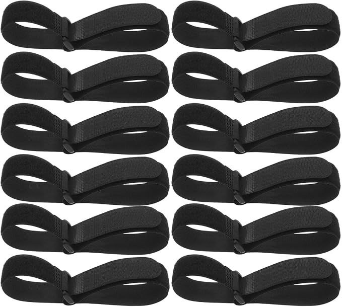 Outanaya 12Pcs Yoga Mat Strap Adjustable Nylon Carrying Sling for Easy Transport and Storage of Yoga Mats Lightweight and Portable Fitness Accessory