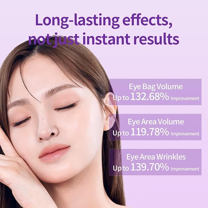 Retinol Volume Eyebag Cream - Reduce Puffy Eyes, Undereye Bags, Firming with Retinol, Korean Skincare Hydrating, Lifting Cream 10ml / 0.33 Fl Oz