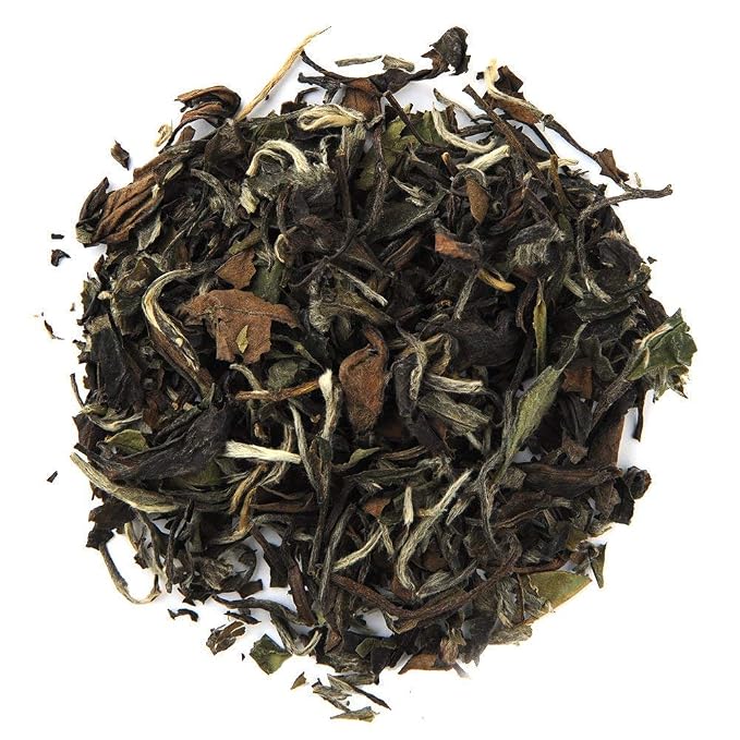 Organic Positively Tea Company, White Peony White Tea, Loose Leaf, 4 Ounce
