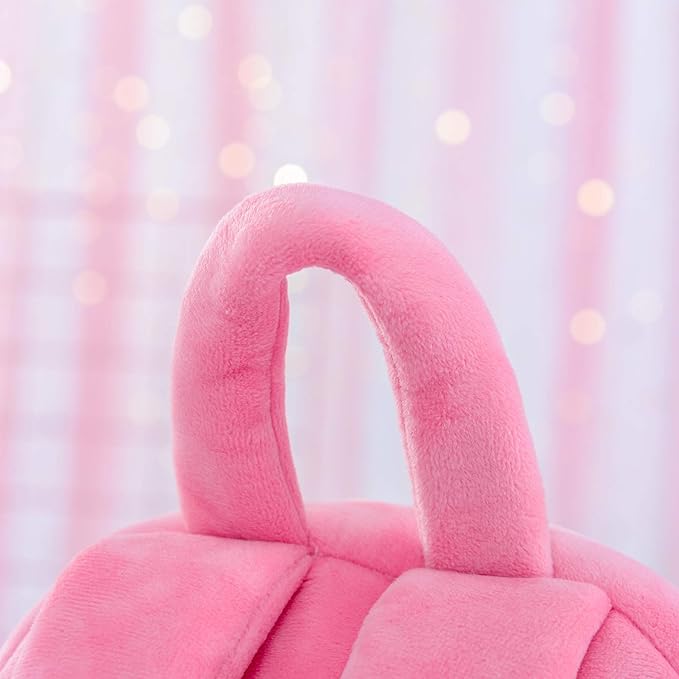 Gloveleya Unicorn Kids Backpack – Soft Plush Toddler Backpack for Girls, Cute Back-to-School Gift, Preschool Bag for Snacks, Toys & Books, Travel & Everyday Use, 9 Inches