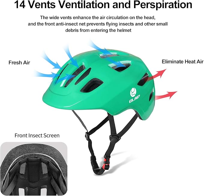 GLAF Baby Bike Helmet Toddler Helmets for 1 Year Old and up Infant Girls Boys Multi Sport Adjustable for Scooter Bicycle Skateboard Cycling