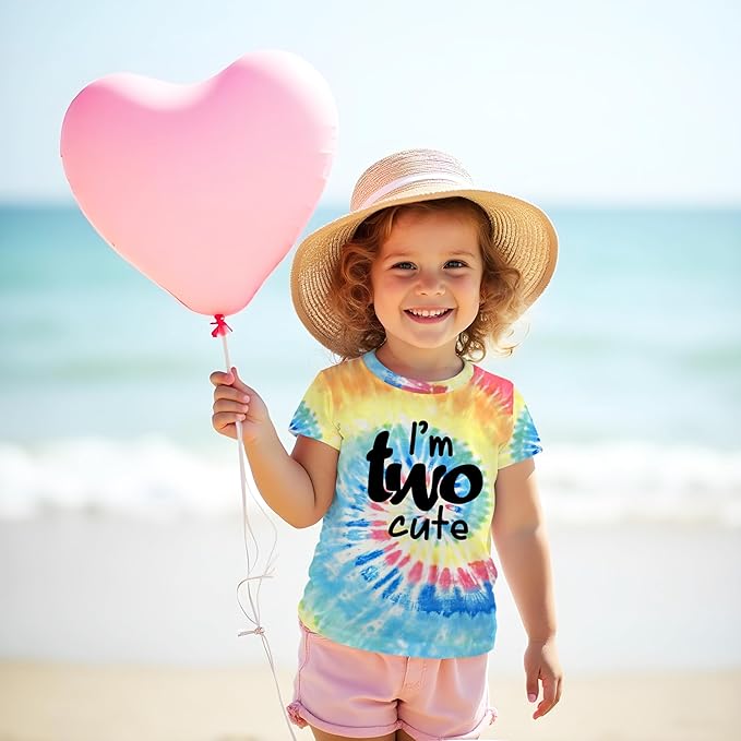2nd Birthday Outfits for Toddler Girls im Two Cute Shirt Girl 2 Years Old Second Birthday