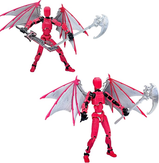 T13 Action Figure Set (Assembly Completed) - Titan 13 Robot Movable, 3D Printed Articulated, Full Body Mechanical Doll - Christmas Birthday Gift for Kids Adult