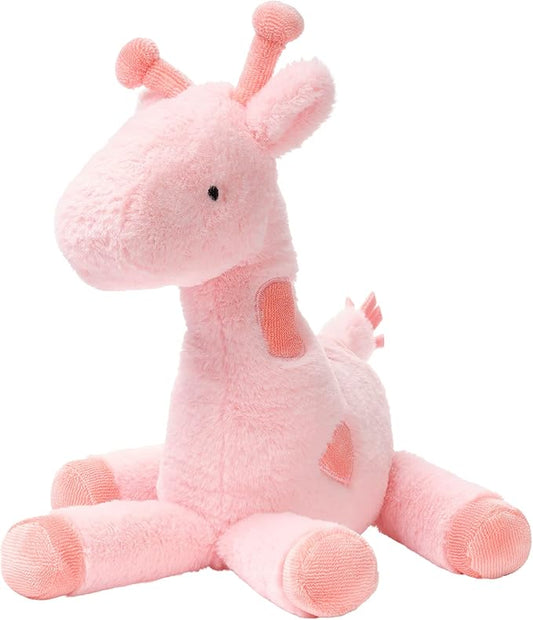 Lambs & Ivy Snuggle Jungle Pink Giraffe Plush Stuffed Animal Toy - Snuggles