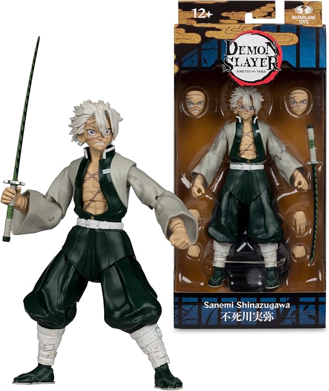 McFarlane Toys- Demon Slayer Sanemi Shinazugawa 7in Action Figure