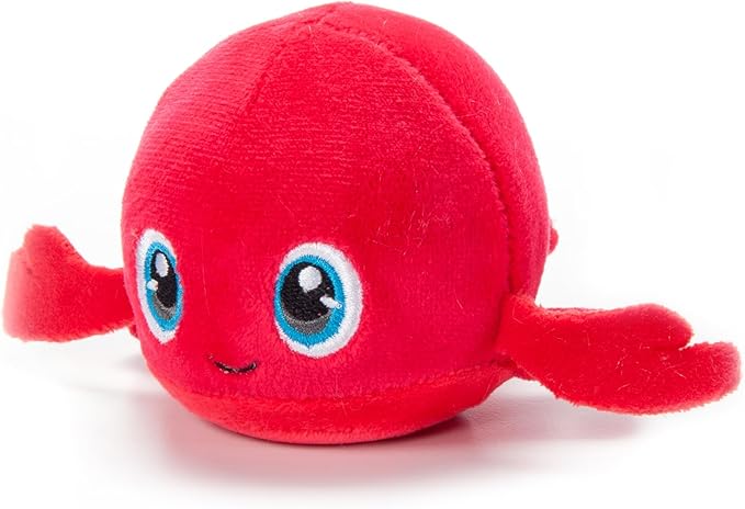 The Petting Zoo Red Lobster Stuffed Animal Plushie, Gifts for Kids, Squishiez Sealife Animal Squeeze Toy, Lobster Plush Toy, 3 inches