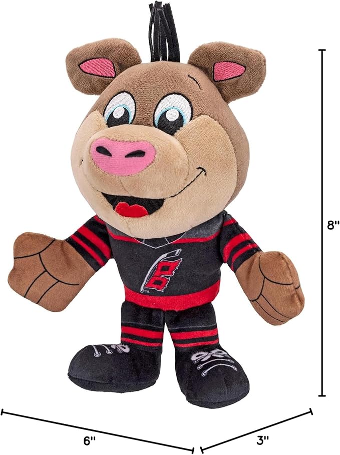 Bleacher Creatures Carolina Hurricanes Stormy 8" NHL Kuricha Mascot Sitting Plush - Soft Chibi Inspired Mascot