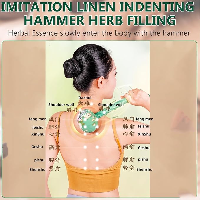 Body Massage Hammer | Manual, Back Massager Tool, Body Relief
