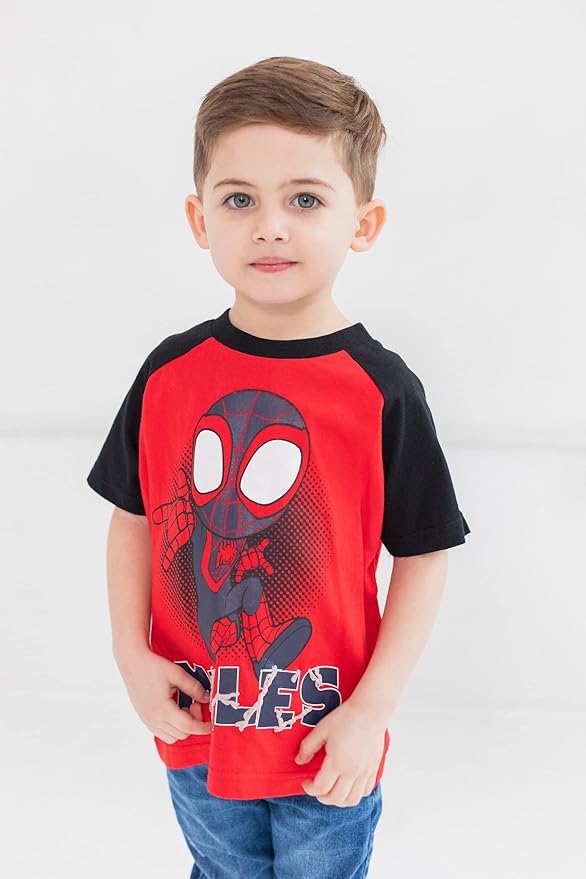 Marvel 4 Pack Graphic T-Shirts