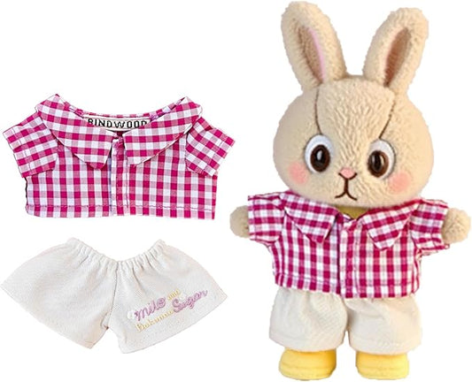 17cm Dolls Clothes - 6.7 Inches Cute Clothes Outfit & Accessories,17CM Doll of The House Accessories Outfits (Style-4(NO Doll))