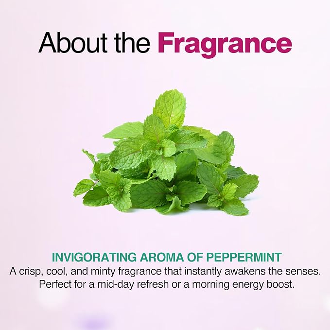 Nourish Mantra Organic Peppermint Essential Oil for Massage, Aromatherapy & Skin | 100% Pure, USDA Certified Organic Peppermint Essential Oil | Perfect for Diffuser, Home & Car