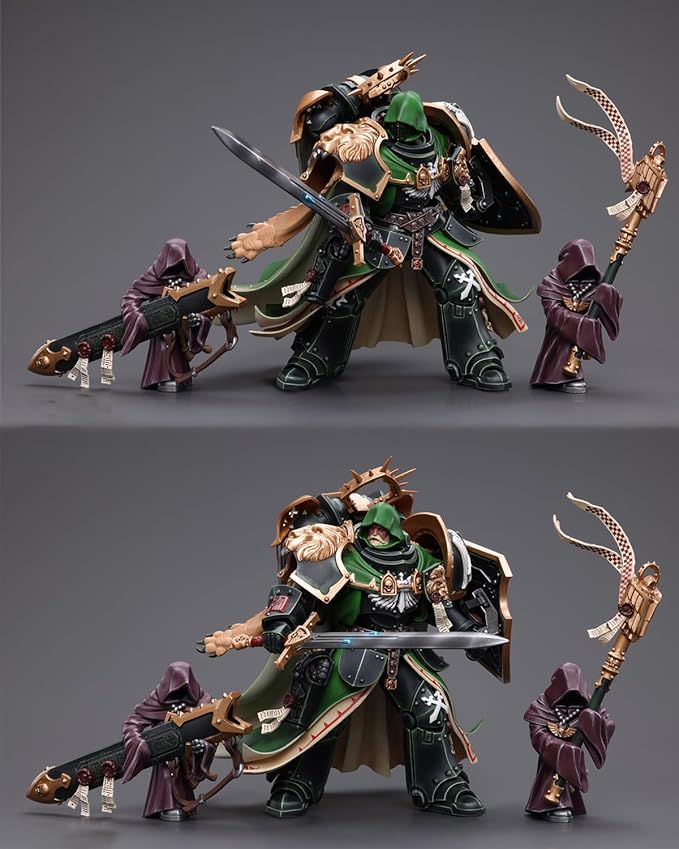 Pipigirl 1/18 Action Figure 7.08-Inch Dark Angels Primarch Lion ElJonson Collection Model Christmas Birthday Gifts