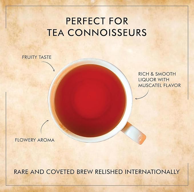 Octavius Classic Darjeeling Black Tea Bags | 30 Teabags Pack | Strong Indian CTC Tea for Milk | Premium English Breakfast Black Tea | Rich, Malty Flavor for Morning Energy & Refreshing Chai