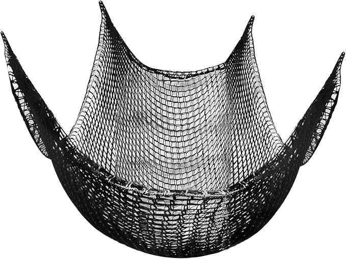 Jalunth Kids Playground Play Safety Net - Climbing Cargo Net Treehouse Accessories Outdoor Equipment Set Double Layers Heavy Duty Backyard Net Bridge for Tree House Tree Fort Back Yard (9.8' x 9.8')