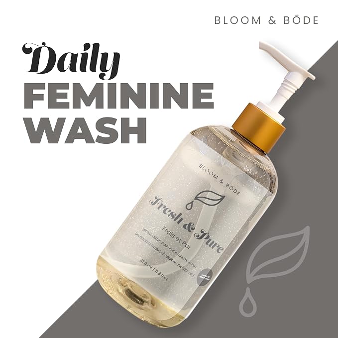 Fresh & Pure Unscented Feminine Intimate Wash, pH-Balanced, 11.8 fl oz