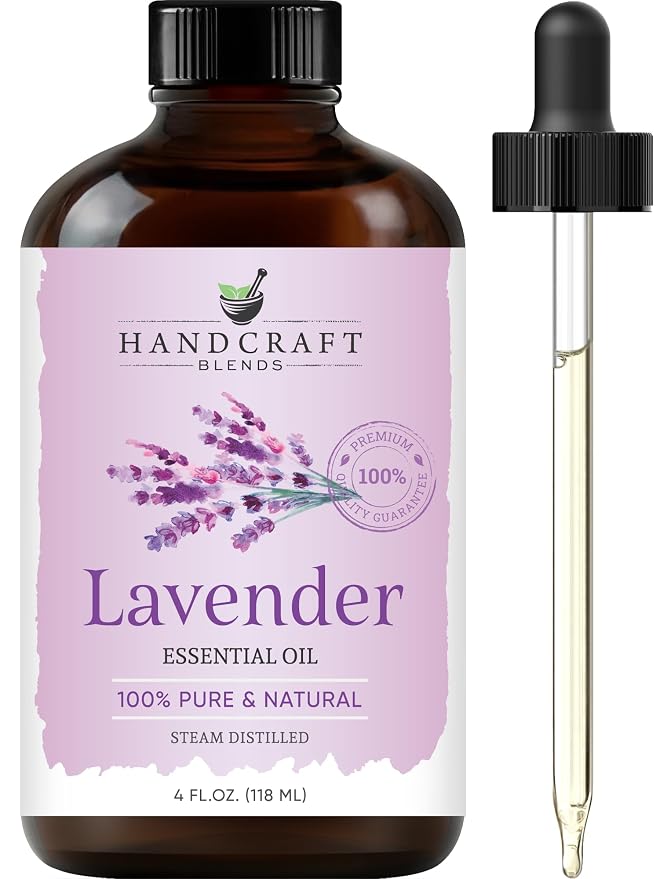 Handcraft Blends Frankincense Essential Oil, Lavender & Eucalyptus Essential Oil – Huge 4 Fl. Oz – 100% Pure and Natural Essential Oils – Premium Therapeutic Grade with Premium Glass Dropper