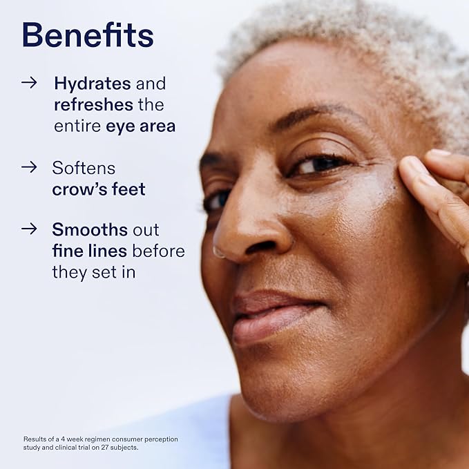 Skinfix Triple Lipid-Boost 360 Eye - 0.5 fl oz - Visibly Smooths Undereye Wrinkles & Crow’s Feet Lines with Hyaluronic Acid - Non-Comedogenic - Vegan, Cruelty Free - Founded in Canada