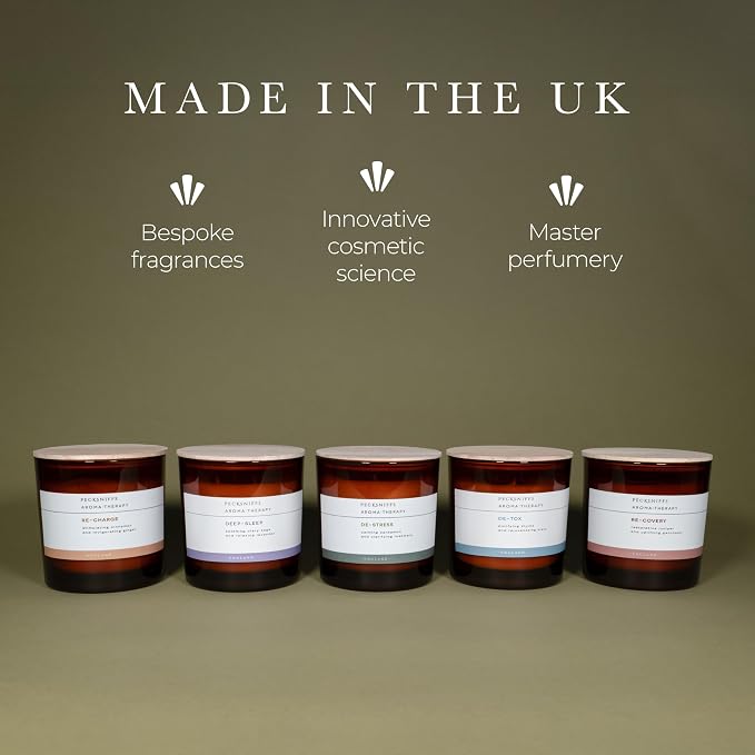 Pecksniff's Amber Re-Covery Candle | 3 Wicks, 550g/19.40oz