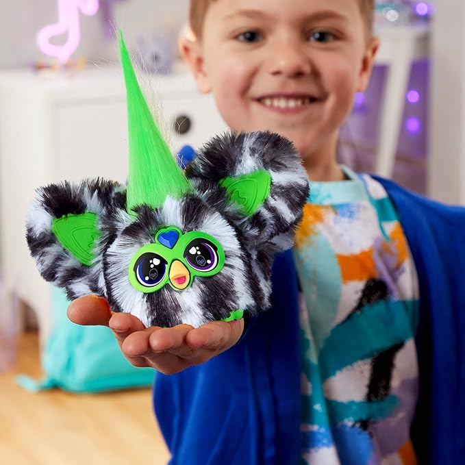 Furby Furblets Fierce & Fabulous 2 Pack, Greenie-Meanie & May-May with 45 Sounds Each, Electronic Plush Toys for Girls & Boys, Back to School Gifts, Ages 6+ (Amazon Exclusive)