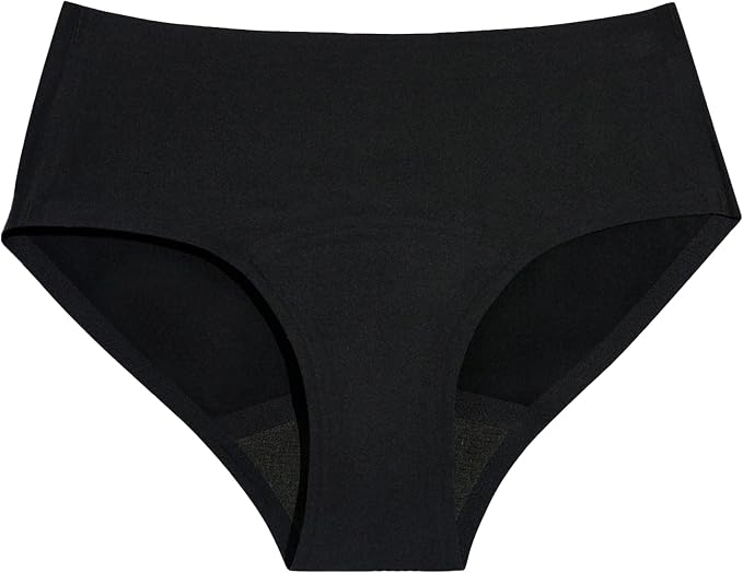 Kt by Knix Super Leakproof Boyshort - Period Underwear for Teens - Black, (1 Pack)