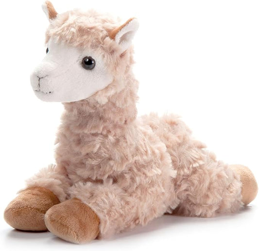 The Petting Zoo Llama Stuffed Animal Plushie, Gifts for Kids, Scoopz Wildlife Animals, Llama Plush Toy, 8 inches