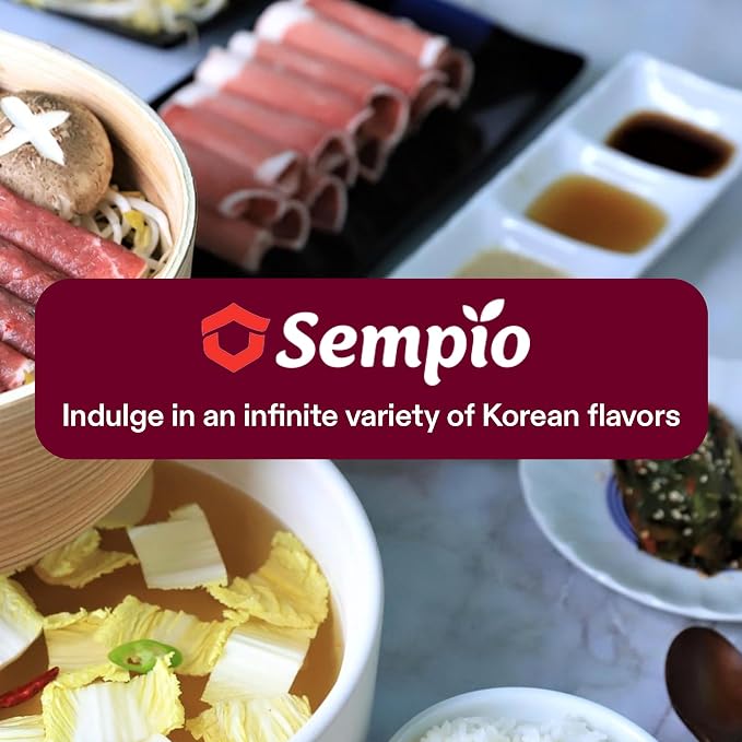 Sempio Doenjang Soybean Paste with Tojang & Seafood, 15.9 oz / 450 g | Traditional Korean Soybean Paste with Seafood, Premium Deeply Savory Fermented Soup Base for Jjigae, Alternative to Miso
