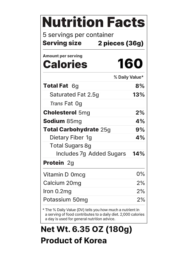 Korean Food Jeju Carrot Sable Cookies, Buttery Biscuit, 10 Count, 180g
