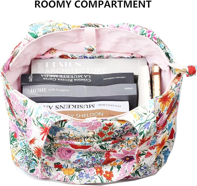 ESVAN Yoga Tote Bag Mat bag Women Shoulder Bags Carryall Tote for Travel Office Workout Gym Nurse Beach
