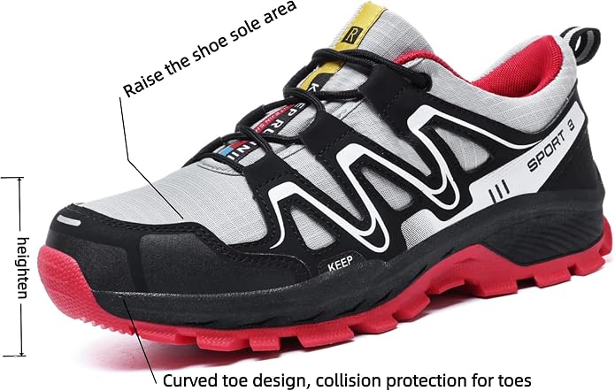 Women Hiking Shoes Casual Non-Slip Lightweight Comfortable Running Fashion Sneakers Walking Trekking Outdoor Shoes