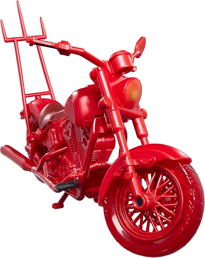 Marvel Legends Series Ghost Avenger Johnny Blaze Collectible Figure with 6" Scale Motorcycle Comic Inspired