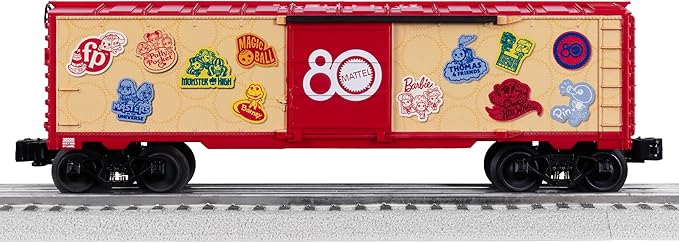 Lionel Mattel 80th Anniversary MUSA O Gauge Model Train Boxcar