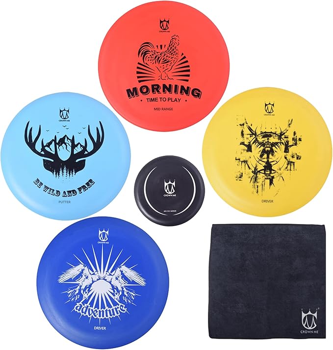 CROWN ME Disc Golf Set, Disc Golf Starter Set