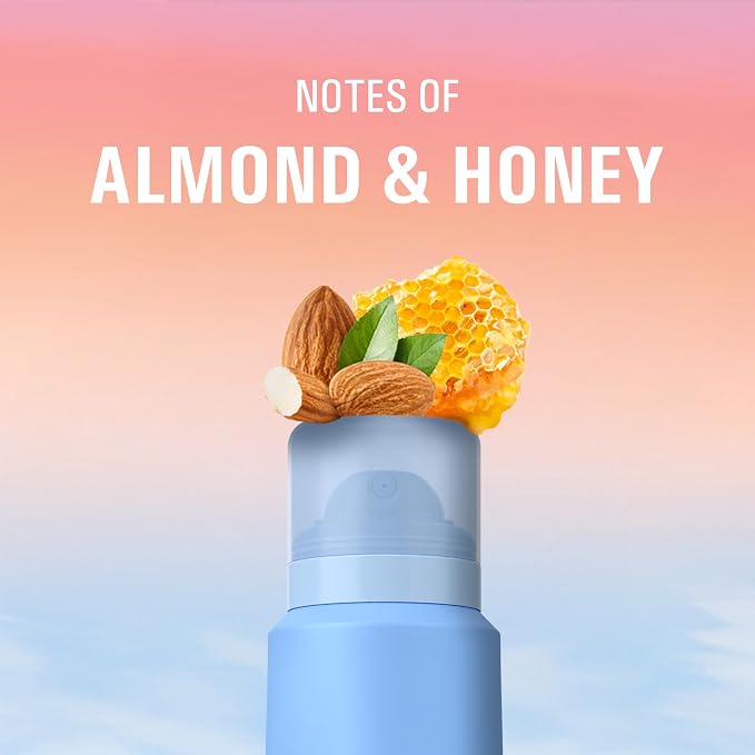 Secret Whole Body Deodorant Spray for Women, Almond Milk & Honey Scent, Aluminum Free Deodorant, 72 HR Odor Protection, 3.5oz