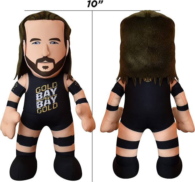 Bleacher Creatures WWE Adam Cole 10" Plush Figure - A Wrestling Superstar for Play or Display