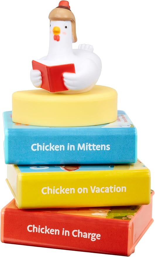 Little Tikes Story Dream Machine Cluck, Cluck Story Collection, Storytime, Books, HarperCollins, Audio Play Character, Gift and Toy for Toddlers and Kids Girls Boys Ages 3+ Years