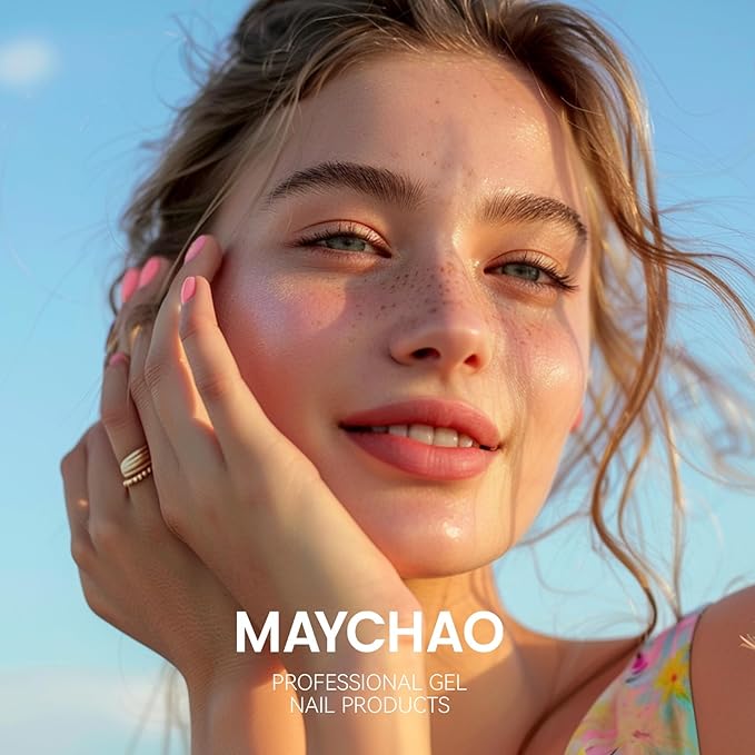 MAYCHAO 15ML Forest Gel Nail Polish 1Pc Green Gel Polish Soak Off UV LED Nail Polish Nail Art Starter Manicure Salon DIY at Home, 0.5 OZ