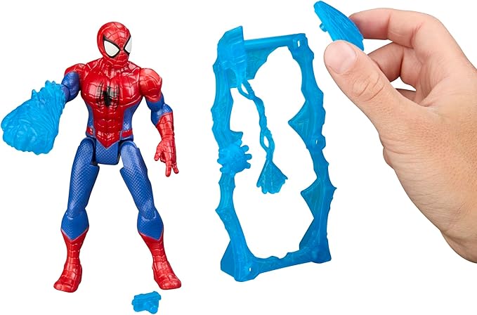 SPIDER-MAN Marvel ActionVerse Action Figure & Accessories, 4.5-Inch (11.4 CM) Super Hero Toys & Figures for Kids, Ages 4+