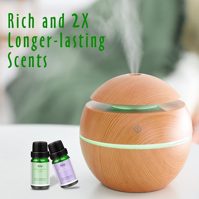 Spring Fragrance Oil Set- MitFlor Premium Essential Oils for Diffusers for Home, 10mlx6, Spring Refreshing Scents, Fragrance Oils for Candle Soap, Perfume and More, Ideal Fragrance Gift