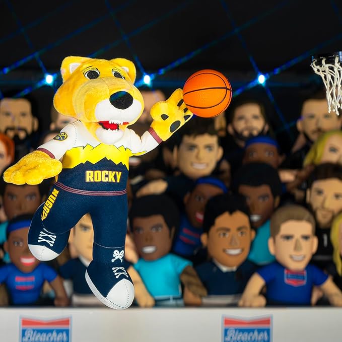 Bleacher Creatures NBA Unisex NBA 10-inch Mascot Plush Doll