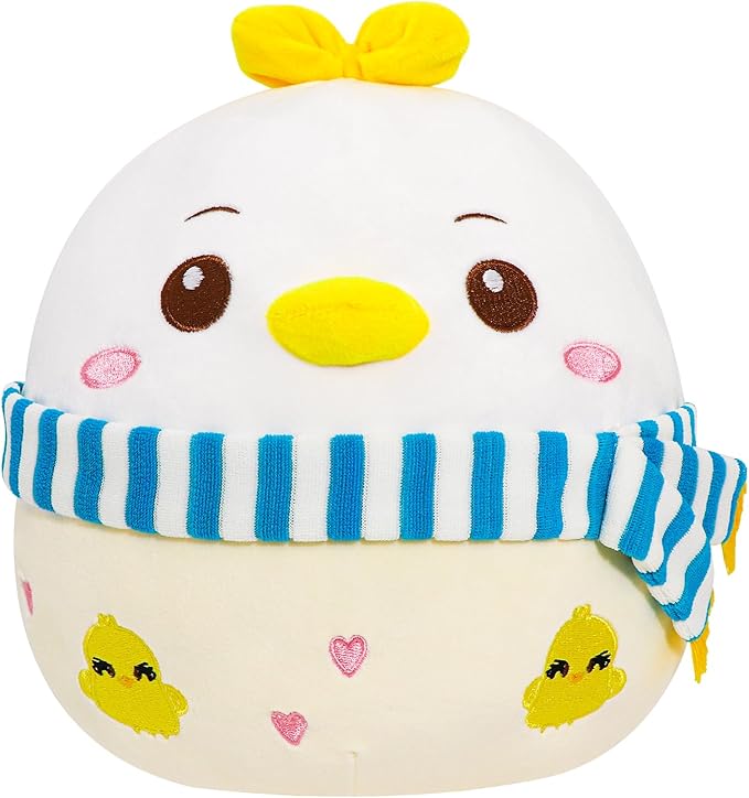 Easter Plush Toys, Stuffed Animal Plush Pillow, Easter Chicken Plushies Toys for Adults and Kids, Christmas Birthday Party Home Decor