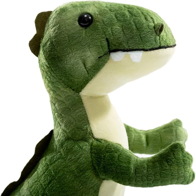 HollyHOME Plush T-Rex Dinosaur Baby Stuffed Animal Toy Kids Gift Green 10"