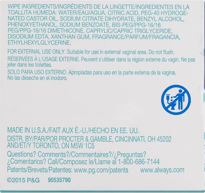 Always Wipes-to-Go 20 ea